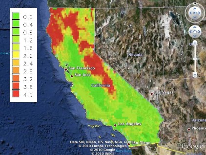 california wildfires global warming